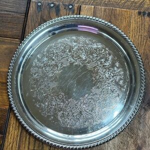 Vintage WM Roger’s Silver-plated Tray.